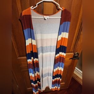 Lularoe XL Striped Cardigan